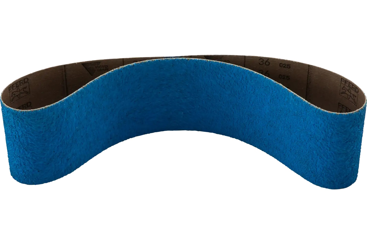 Picture of Pferd Abrasive Benchstand Belt, 36" x 4, 36 grit, Victograin®-Cool